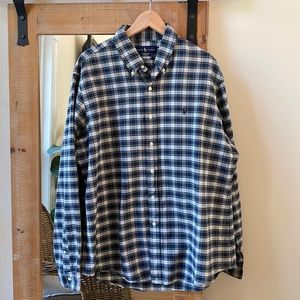 Polo Ralph Lauren Plaid Button Down Shirt Size XL